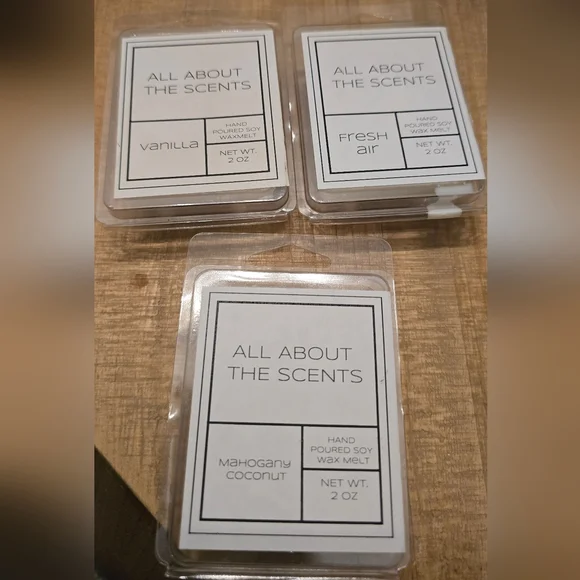 NWT Variety scented wax bars wax cubes wax melts collection Scentsy and others - Picture 3 of 6